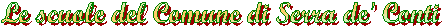 Analisi del territorio