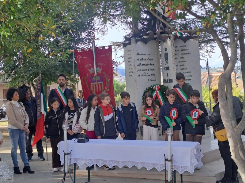 Commemorazione del 4 Novembre a Serra de’ Conti e celebrazione delle Forze Armate