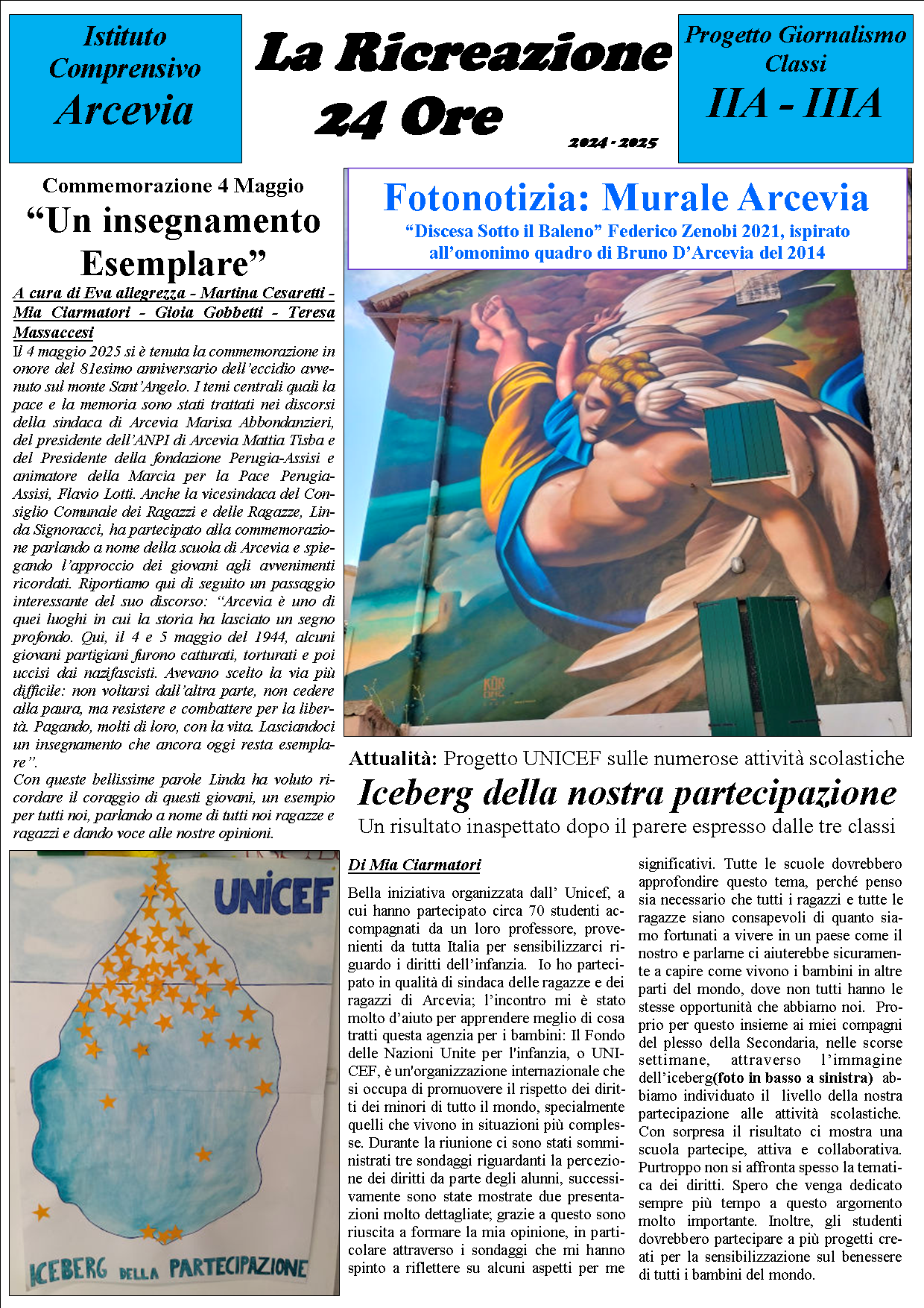 Laboratorio giornalismo 2024-2025