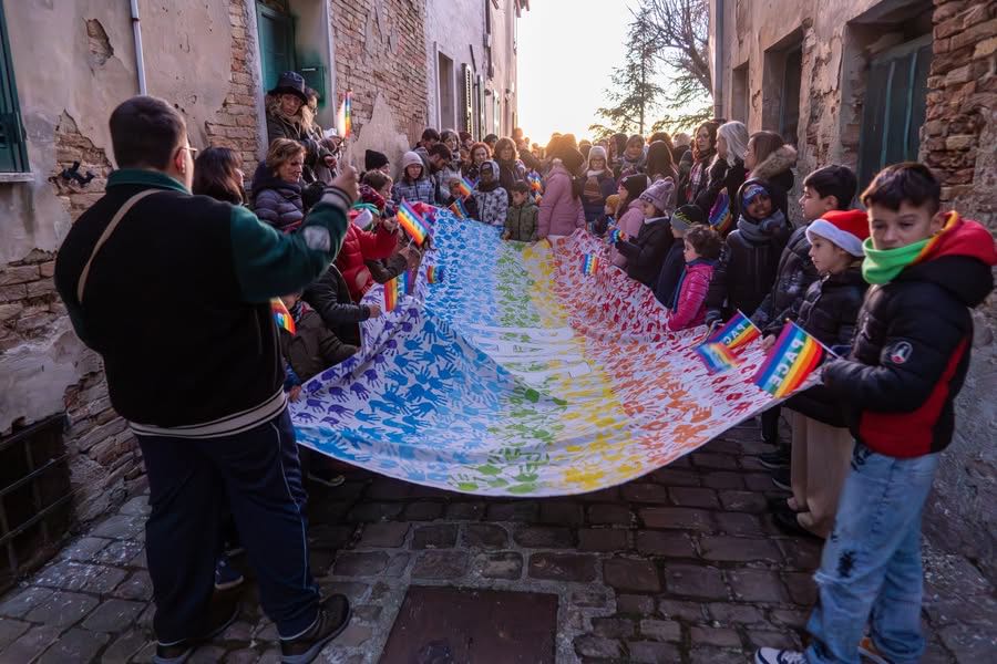 Marcia della Pace e Accensione dell'Albero
