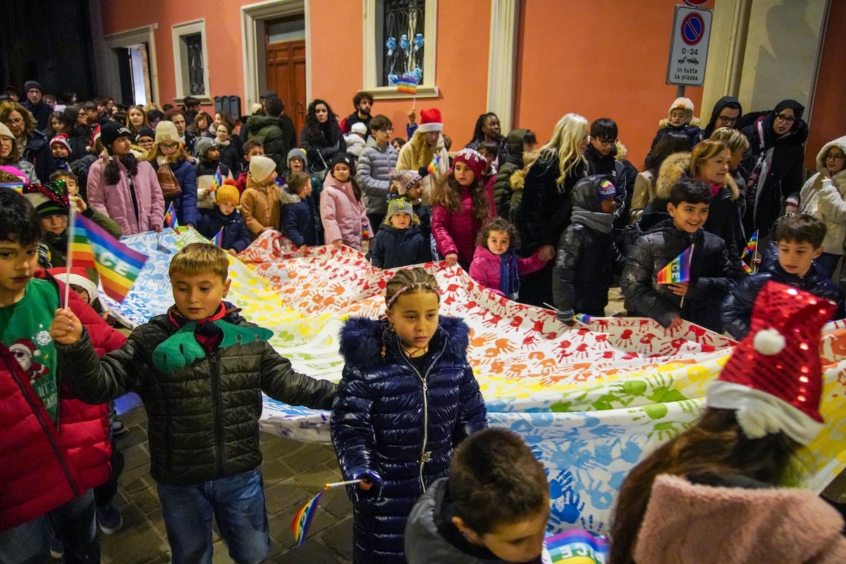Marcia della Pace e Accensione dell'Albero