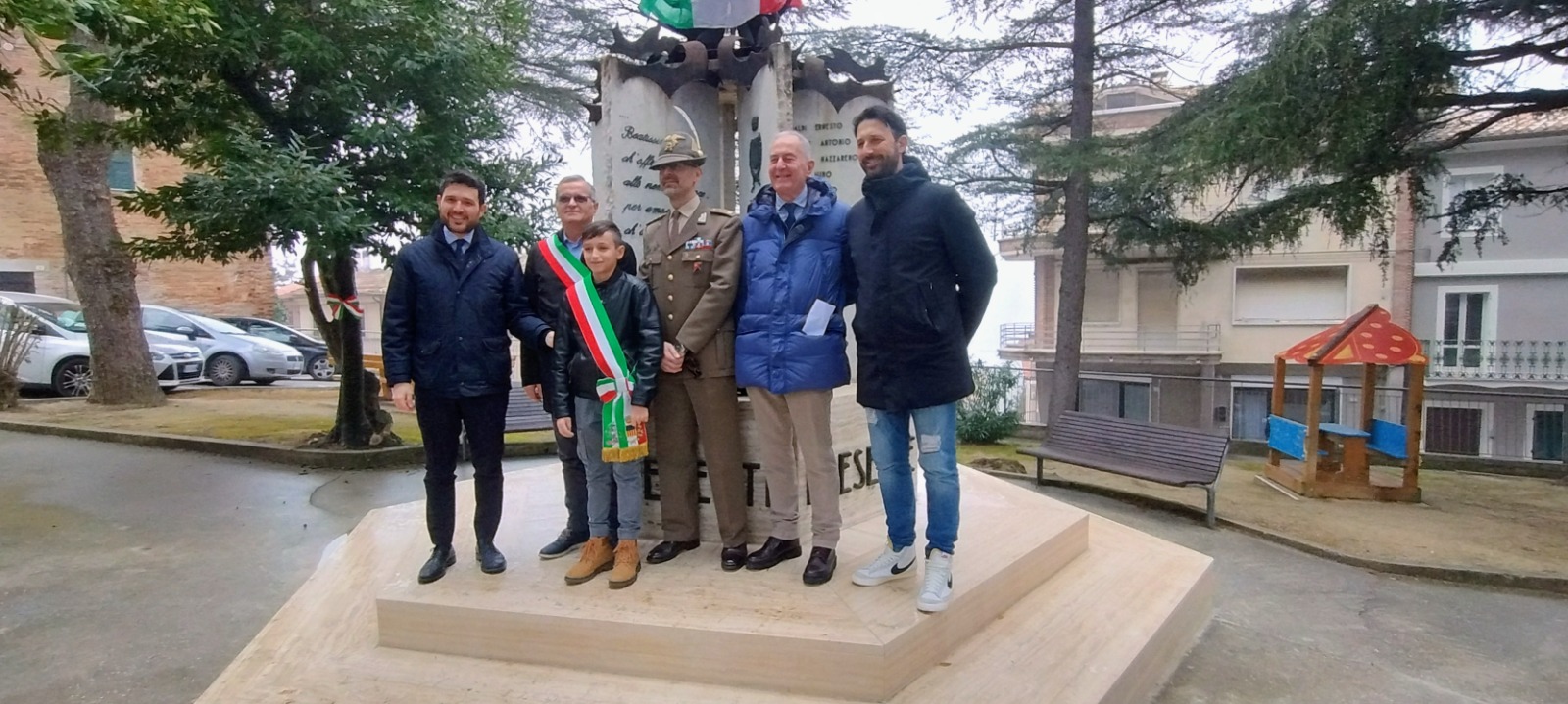 Inaugurazione Monumerto ai Caduti - Serra de' Conti - 09/02/25