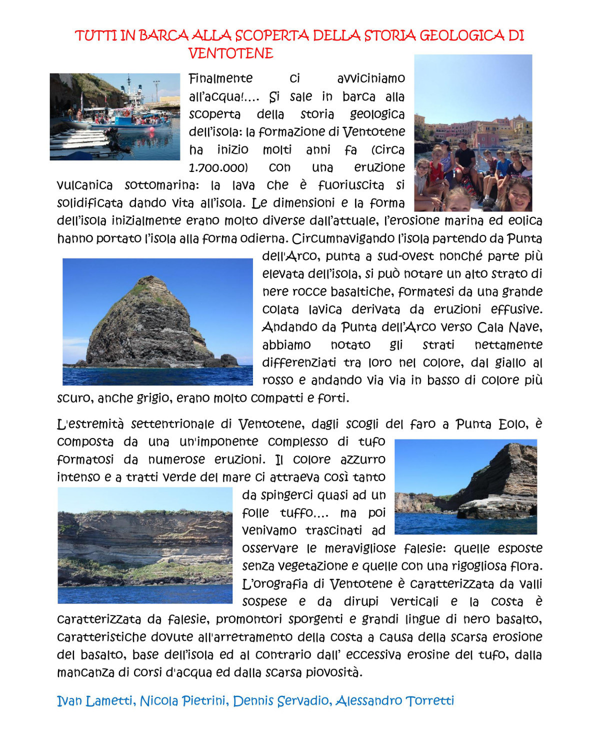 Cartoline da Ventotene