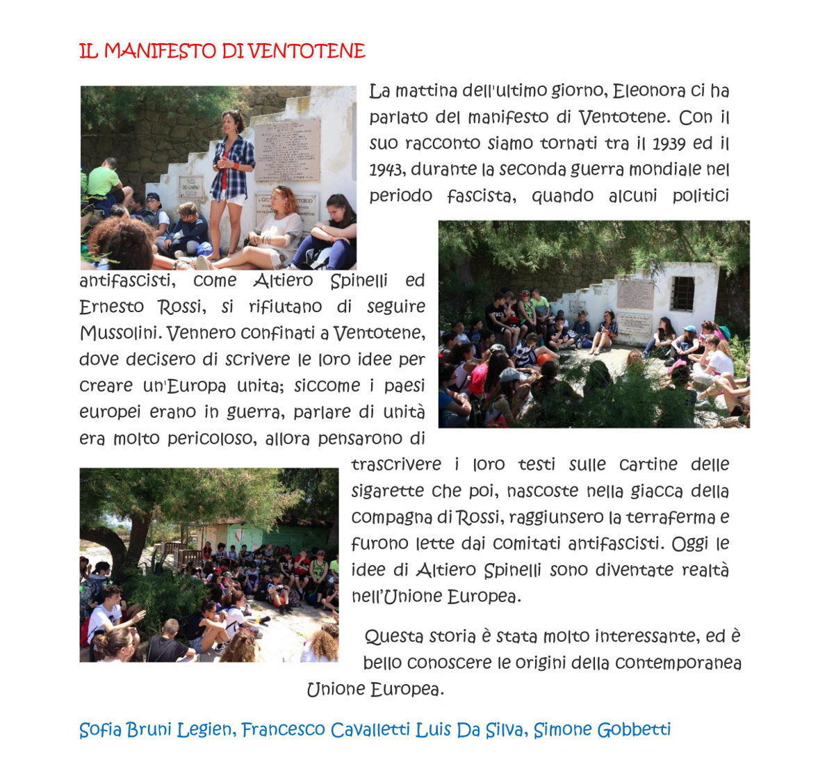 Cartoline da Ventotene